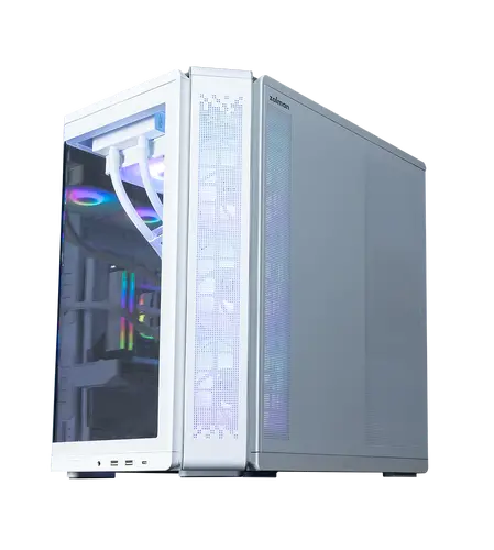 Кутия за компютър, Zalman ZALMAN P60 ATX MID TWR WHITE - 6