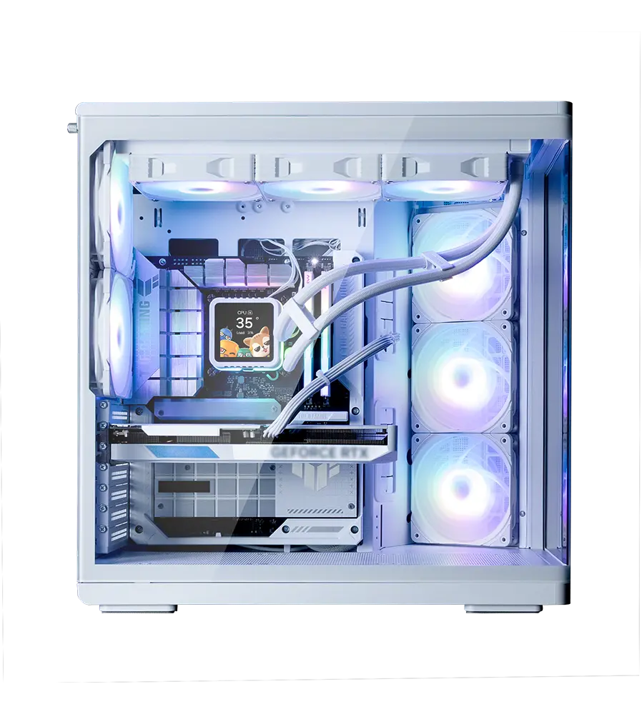 Кутия за компютър, Zalman ZALMAN P60 ATX MID TWR WHITE - image 8