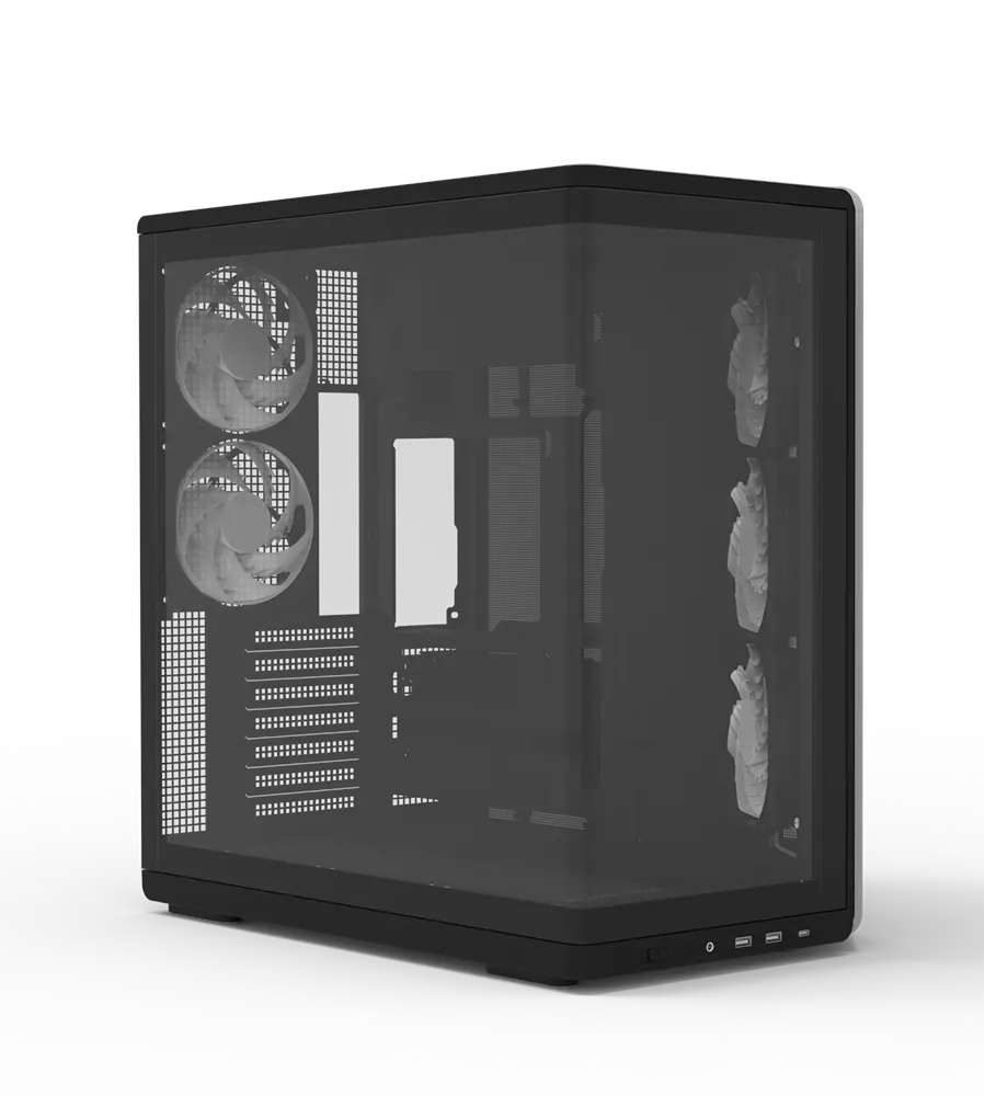 Carcasă PC, Zalman ZALMAN P60 ATX MID TWR negru - image 13