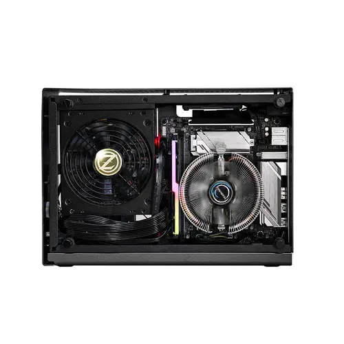 Кутия за компютър, Zalman ZALMAN M2 MINI ITX SILVER - 4