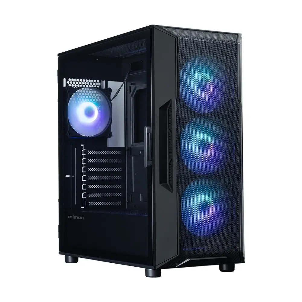Carcasă PC, Zalman ZALMAN I3 NEO ARGB V2 ATX negru - image 1
