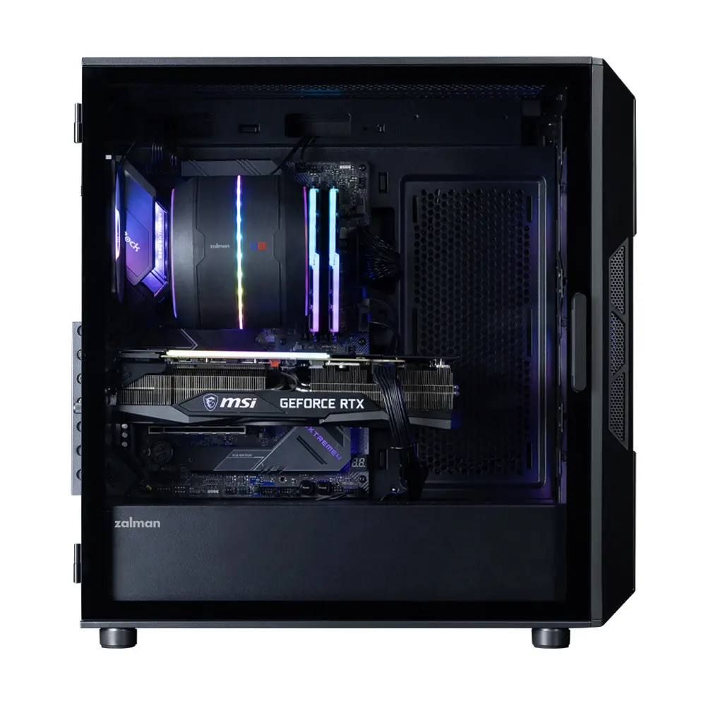 Carcasă PC, Zalman ZALMAN I3 NEO ARGB V2 ATX negru - image 5