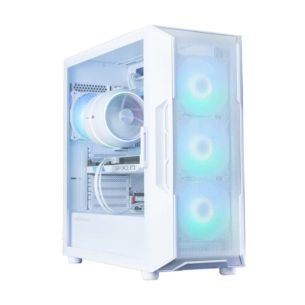 Carcasă PC, Zalman ZALMAN I3 NEO ARGB V2 ATX alb