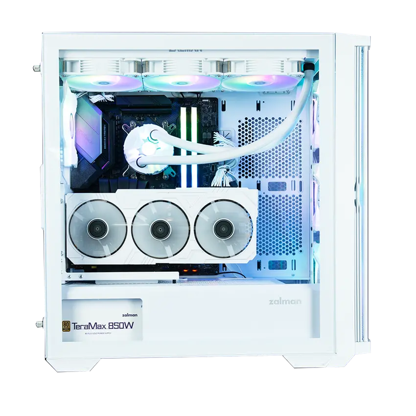 Carcasă PC, Zalman ZALMAN Z10 DUO ATX MID alb - image 2
