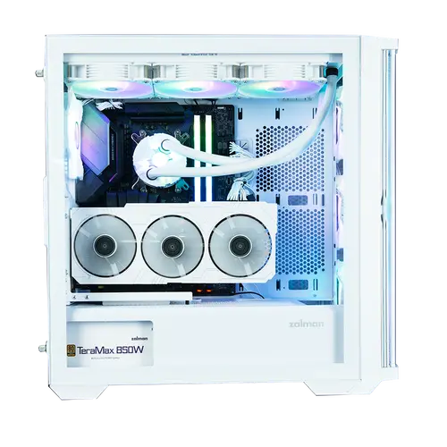 Кутия за компютър, Zalman ZALMAN Z10 DUO ATX MID WHITE - 3