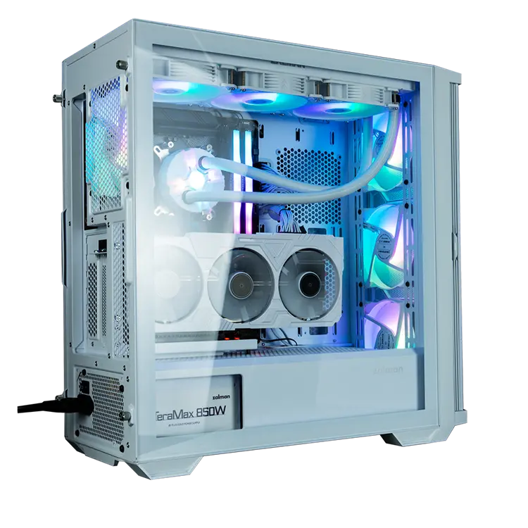 Κουτί υπολογιστή, Zalman ZALMAN Z10 DUO ATX MID λευκό - image 3