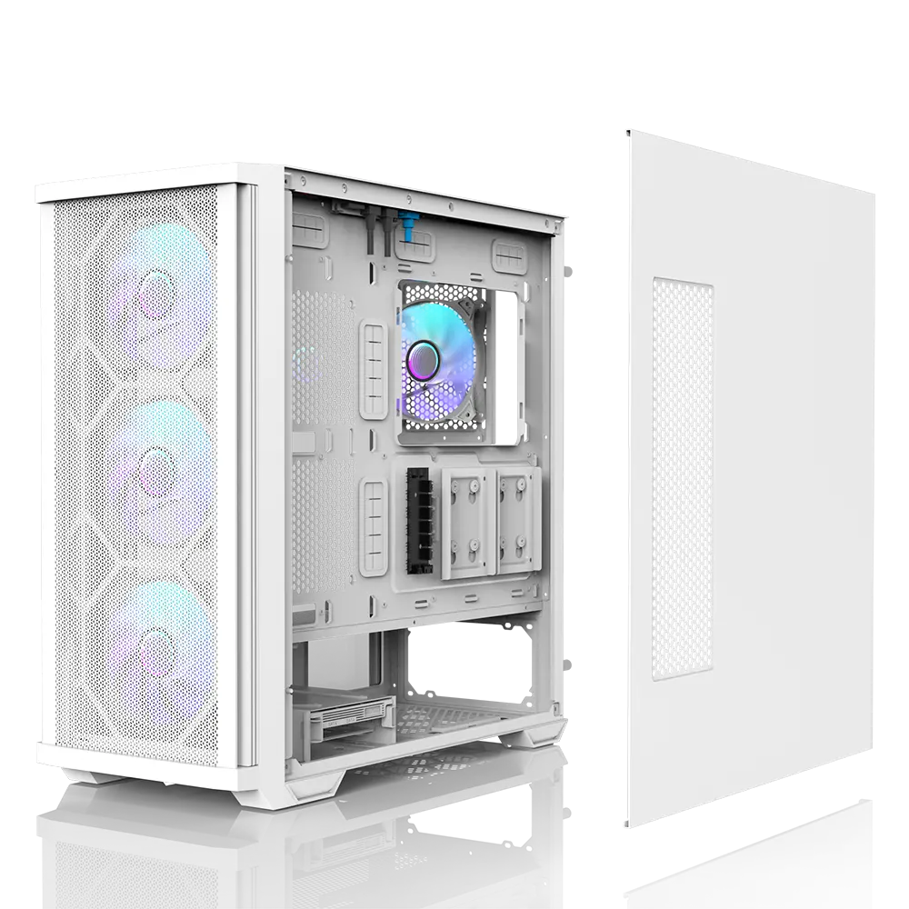 Carcasă PC, Zalman ZALMAN Z10 DUO ATX MID alb - image 8