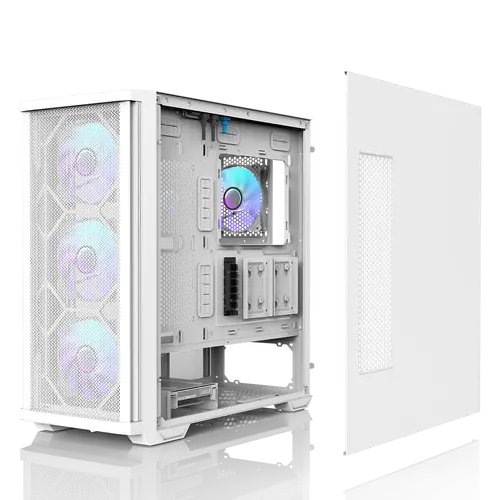 Κουτί υπολογιστή, Zalman ZALMAN Z10 DUO ATX MID λευκό - 9