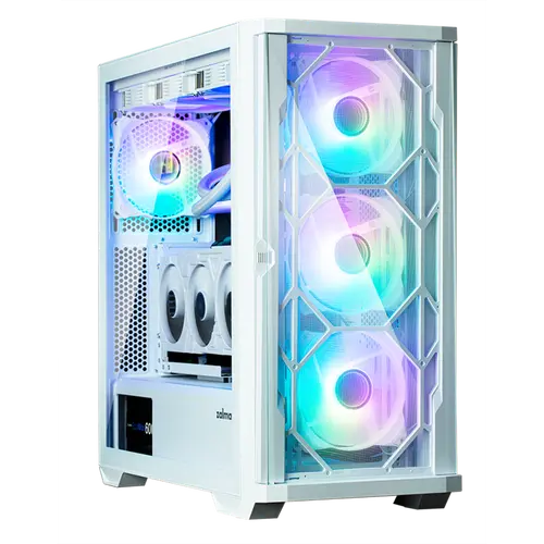 Кутия за компютър, Zalman ZALMAN Z10 DUO ATX MID WHITE - 1