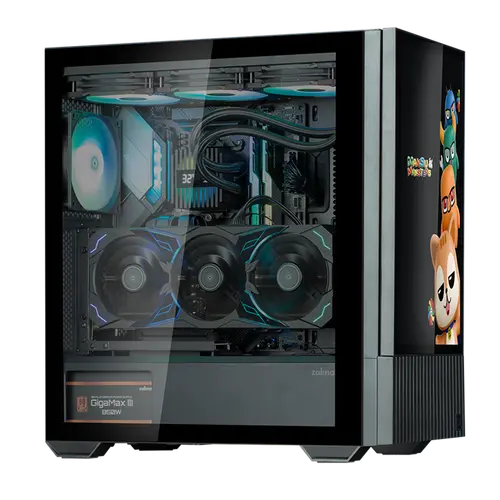 Кутия за компютър, Zalman ZALMAN Z10 DS ATX MID BLACK - 15