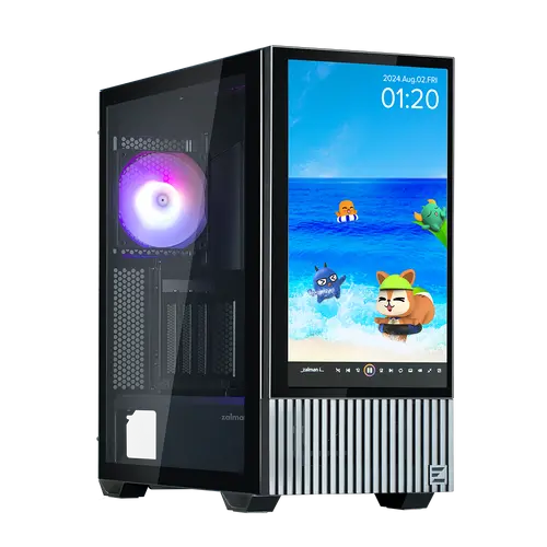 Кутия за компютър, Zalman ZALMAN Z10 DS ATX MID BLACK - 2