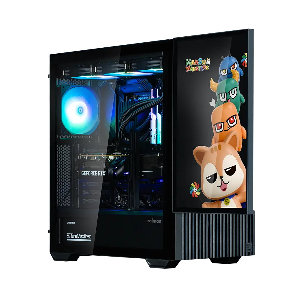 Кутия за компютър, Zalman ZALMAN Z10 DS ATX MID BLACK - image 9
