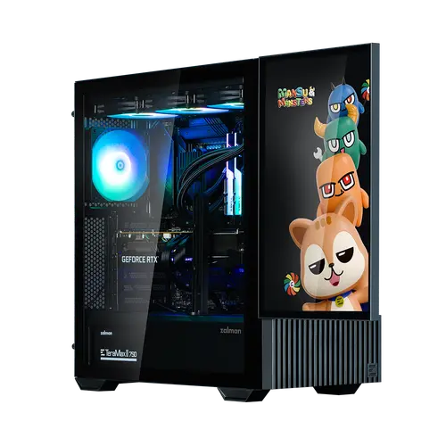 Кутия за компютър, Zalman ZALMAN Z10 DS ATX MID BLACK - 10