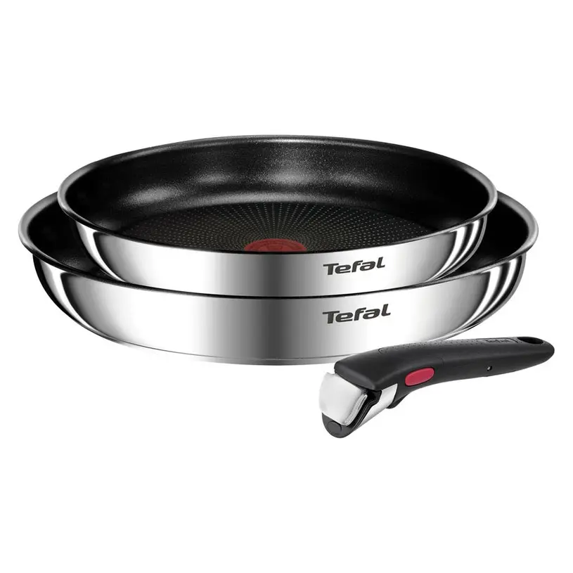 Set de tigăi și oale, Tefal L897S374 SET 3P G6 ING EMOTION IND SS CO