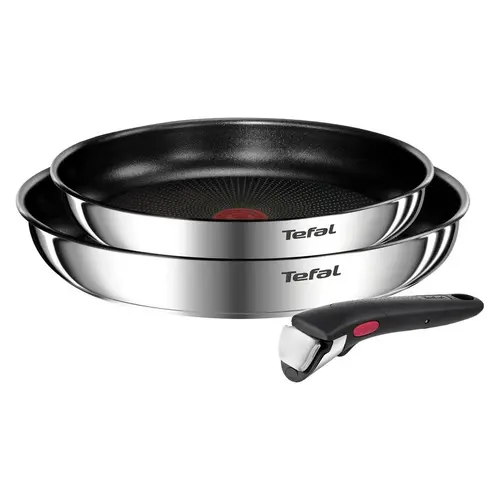 Комплект тигани и тенджери, Tefal L897S374 SET 3P G6 ING EMOTION IND SS CO - 1