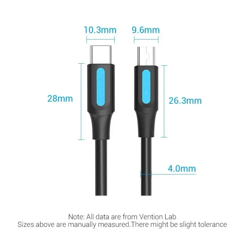Vention Cablu USB 2.0 C M / Mini USB 5pin 0.5m - COWBD - image 13