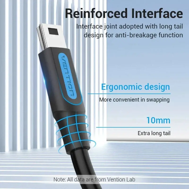 Vention Cablu USB 2.0 C M / Mini USB 5pin 0.5m - COWBD - image 8