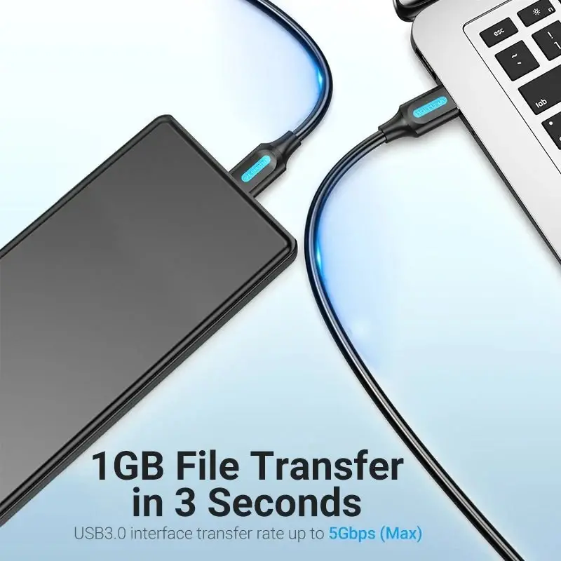 Vention Кабел USB 3.0 AM / Micro USB BM 0.25m - COPBC - image 3
