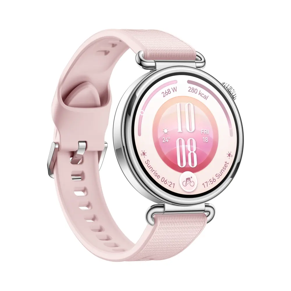 Часовник, Huawei Watch GT 7 Konsu-B39F Pink Fluoroelastomer - image 2
