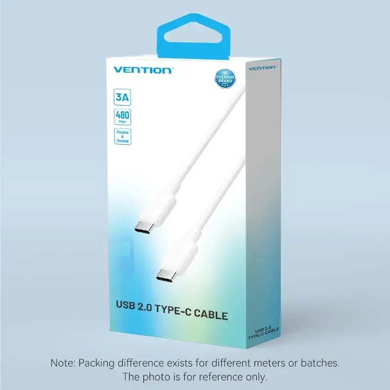 Vention Кабел USB 2.0 C M / USB-C M 1.0m Black - TRCBF - image 12
