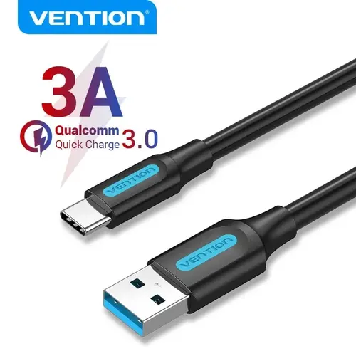 Vention Кабел USB 3.0 A M / USB-C M 0.5m - COZBD - 3
