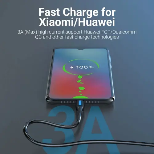 Vention Кабел USB 3.0 A M / USB-C M 0.25m - COZBC - 7