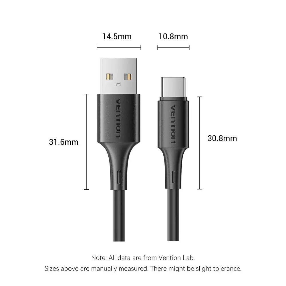 Vention Cablu USB 2.0 AM / USB-C M 0.25m - TRQBAC - image 13