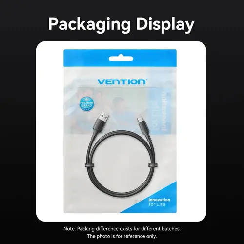 Vention Кабел USB 2.0 AM / USB-C M 0.25m - TRQBAC - 15