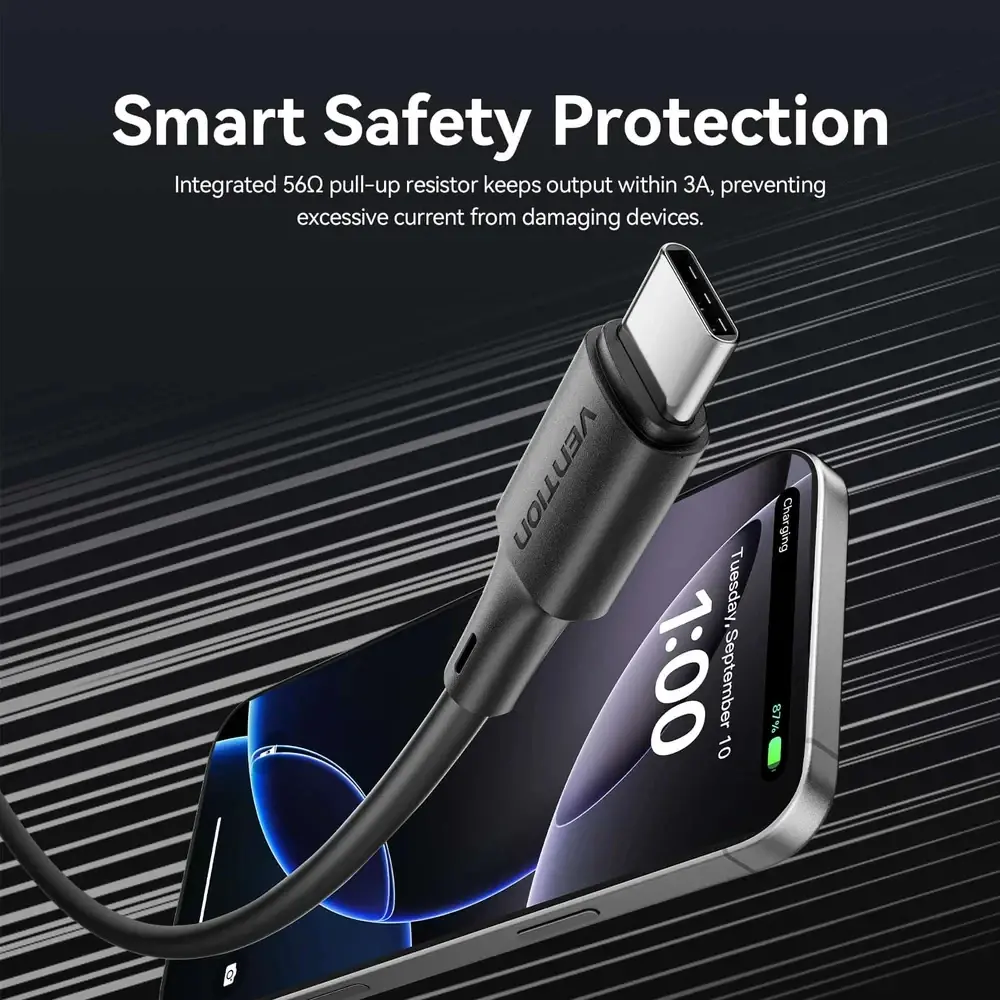 Vention Кабел USB 2.0 AM / USB-C M 0.25m - TRQBAC - image 5