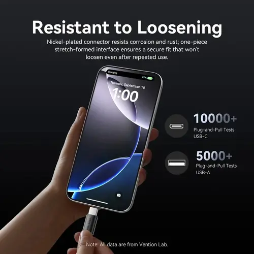 Vention Καλώδιο USB 2.0 AM / USB-C M 0.25m - TRQBAC - 9