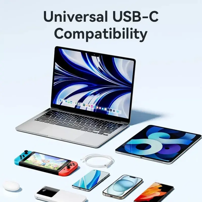 Vention Cablu USB 2.0 C M / USB-C M 1.0m Alb - TRCWF - image 9