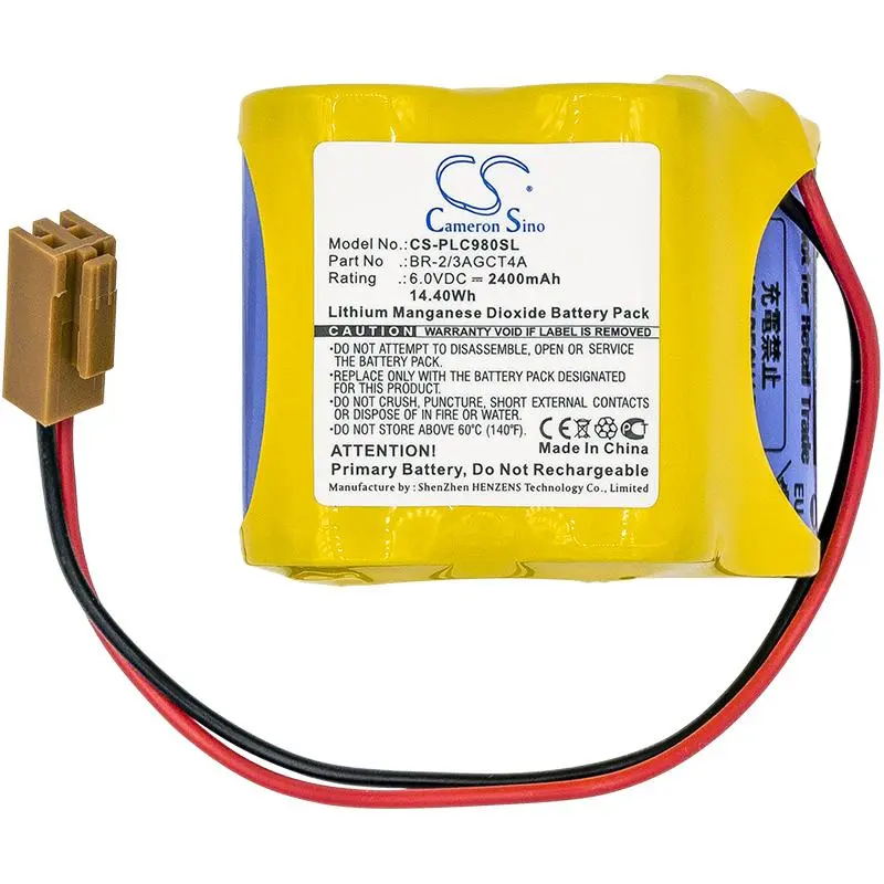 Baterie pentru controler PLC CS-PLC800SL Sanyo CR8.L CR17450 Li-MnO2 3V 2600 mAh Cameron Sino