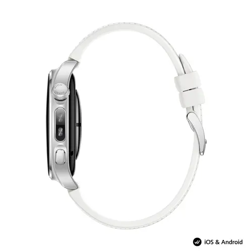Ceas, Huawei Watch 6, Leib-L19L, Alb, 42.3 mm, ecran color LTPO OLED de 1.38-inch, 2.4 GHz, BT5.0 și BR+BLE, 64 GB; RAM 2GB, 4G LTE FDD, IP68, IP69 - 4