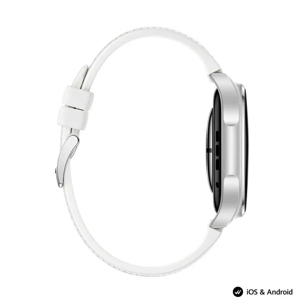 Ρολόι, Huawei Watch 6, Leib-L19L, Λευκό, 42.3 mm, έγχρωμη οθόνη LTPO OLED 1.38-inch, 2.4 GHz, BT5.0 και BR+BLE, 64 GB; RAM 2GB, 4G LTE FDD, IP68 - image 4
