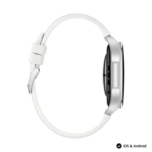 Ρολόι, Huawei Watch 6, Leib-L19L, Λευκό, 42.3 mm, έγχρωμη οθόνη LTPO OLED 1.38-inch, 2.4 GHz, BT5.0 και BR+BLE, 64 GB; RAM 2GB, 4G LTE FDD, IP68 - 5