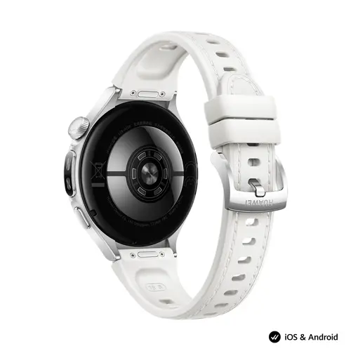 Ρολόι, Huawei Watch 6, Leib-L19L, Λευκό, 42.3 mm, έγχρωμη οθόνη LTPO OLED 1.38-inch, 2.4 GHz, BT5.0 και BR+BLE, 64 GB; RAM 2GB, 4G LTE FDD, IP68 - 6