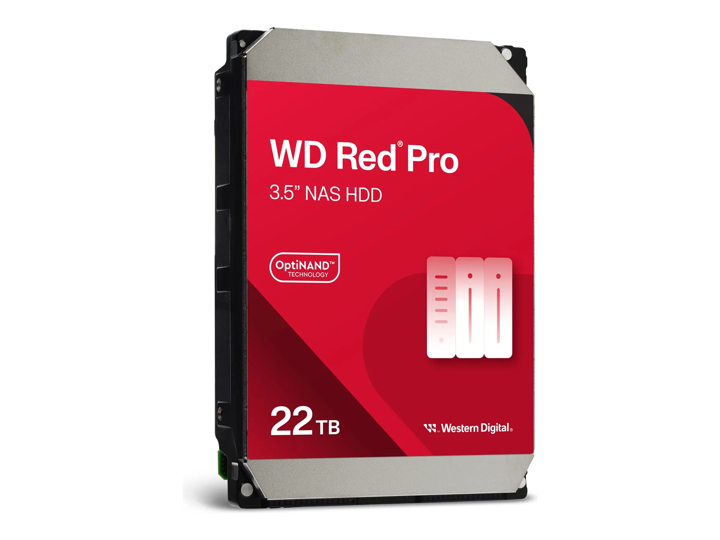 WD Red Pro NAS 22TB SATA 6Gb/s HDD 3.5inch internal 7200Rpm 512MB Cache 24x7 Bulk - image 2