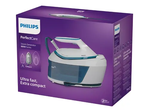 PHILIPS Ατμογεννήτρια PerfectCare 7000 series 6,5 bar OptimalTEMP παροχή ατμού 150g/min αποσπώμενο δοχείο νερού 1,8l - 9