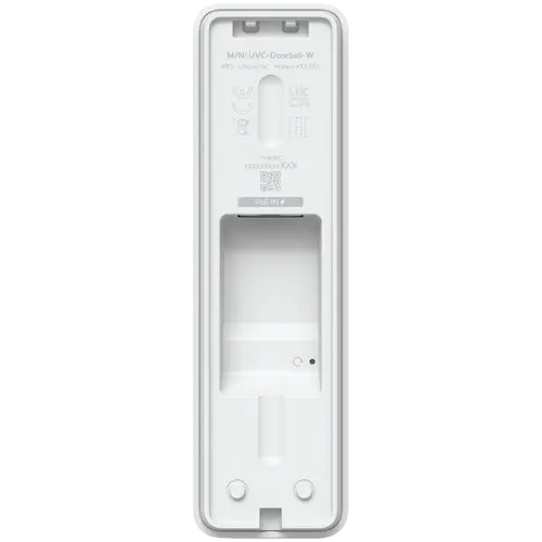 Ubiquiti Doorbell Lite - Compact PoE video doorbell with two-way audio and versatile mounting options, white. - 2