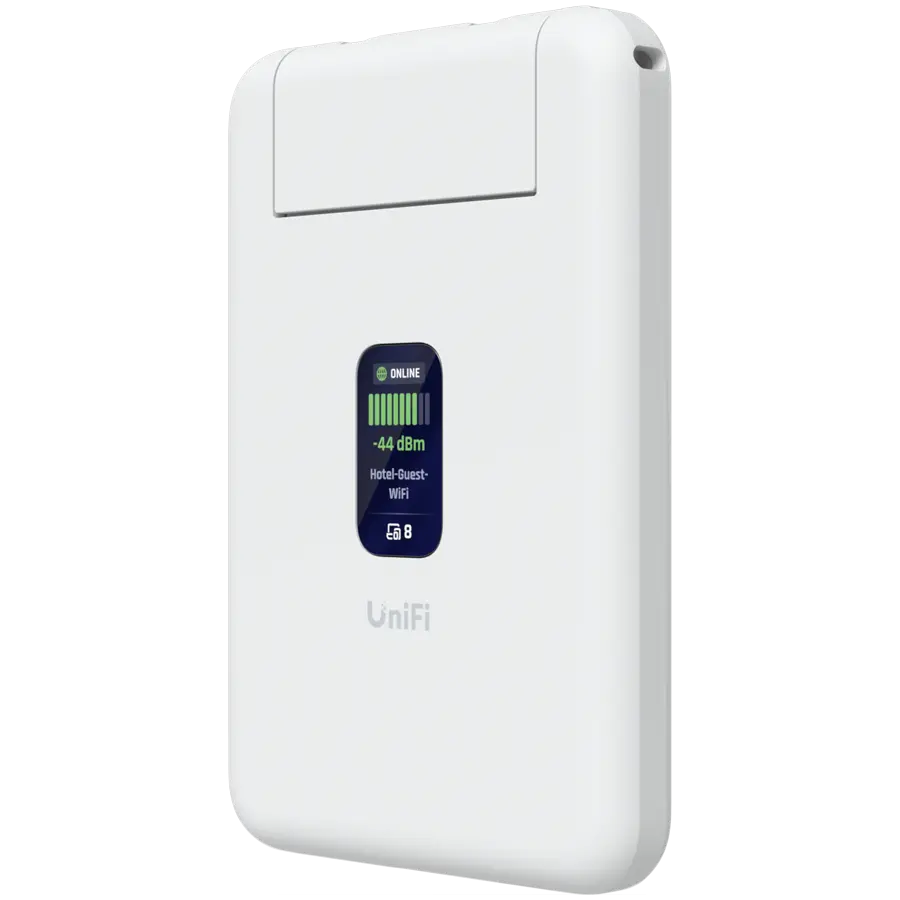 Ubiquiti UTR UniFi Travel Router ultra-slim travel router that instantly extends your UniFi Network wherever you are, bringing secure, familiar connectivity to remote locations - image 1