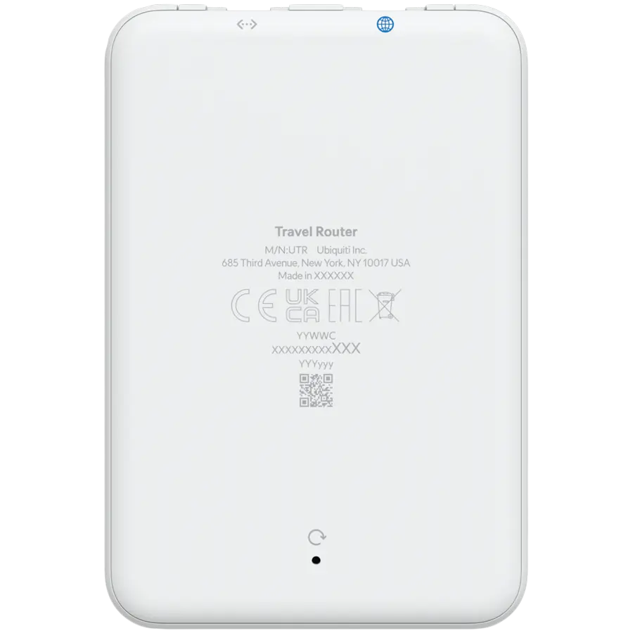 Ubiquiti UTR UniFi Travel Router εξαιρετικά λεπτός router ταξιδιού που επεκτείνει αμέσως το UniFi Network σας όπου κι αν βρίσκεστε, προσφέροντας - image 3