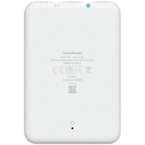 Ubiquiti UTR UniFi Travel Router εξαιρετικά λεπτός router ταξιδιού που επεκτείνει αμέσως το UniFi Network σας όπου κι αν βρίσκεστε, προσφέροντας - 4