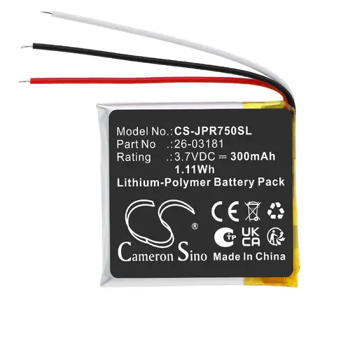 Baterie pentru căști wireless Bluetooth Jabra Engage 75, Engage 65 LiPo 3.7V 300mAh CAMERON SINO - 1