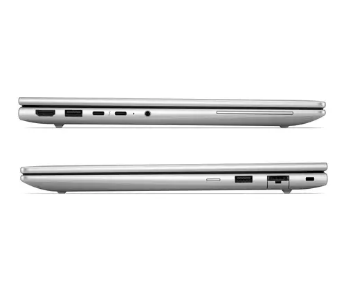 Лаптоп, HP EliteBook 6 G2i AI 14 Pike Silver, Core Ultra 7 355(up to 4.7Ghz/12MB/80C), 14" WUXGA AG 300nits, 16GB 5600 MHz 1DIMM, 512MB PCIe SSD, WiFi 7 + BT 6, FPR, Backlit Kbd, 3C Batt, Win 11 Pro, 3Y Warranty Onsite - 6