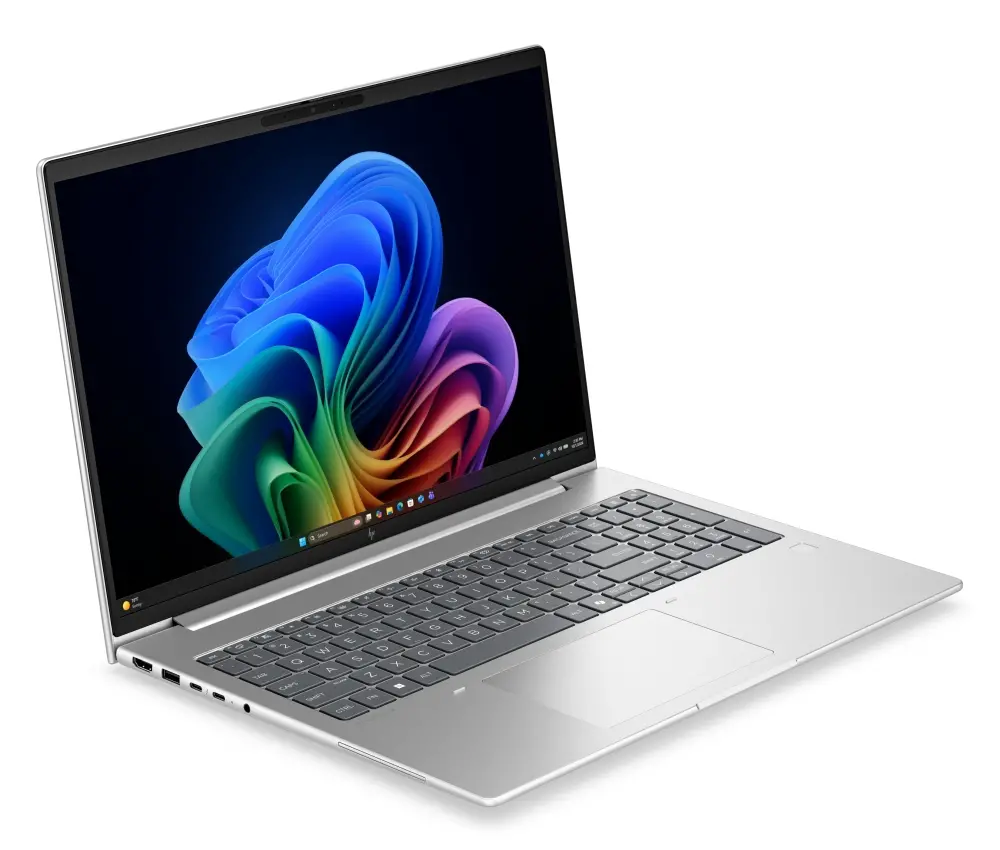 Φορητός υπολογιστής, HP EliteBook 6 G2i AI 16 Pike Silver, Core Ultra 7 355(up to 4.7Ghz/12MB/80C), 16" WUXGA AG 300nits, 16GB 5600 MHz 1DIMM, 512MB - image 1