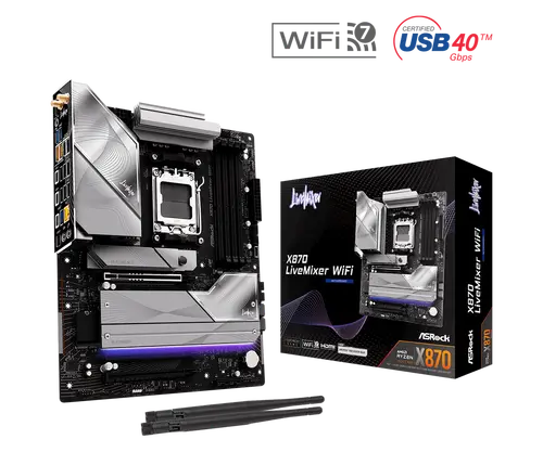 Дънна платка, ASROCK X870 LIVEMIXER WIFI