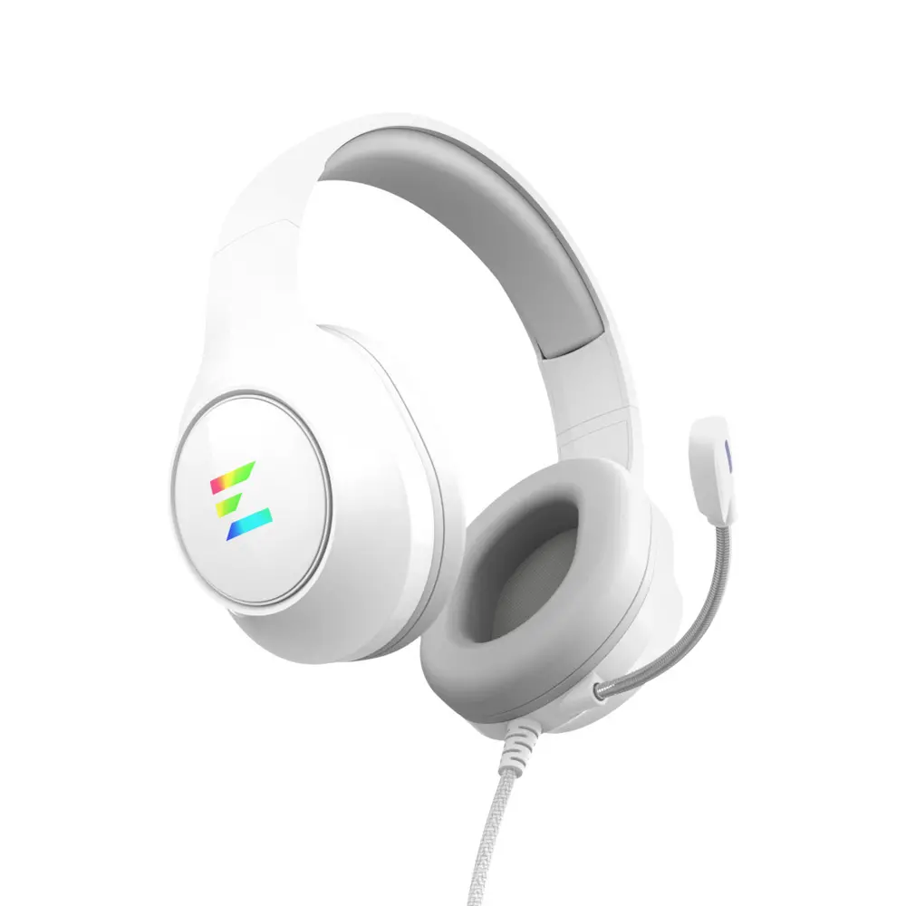 Căști, Zalman ZALMAN ZM-HPS310 USB albe - image 2