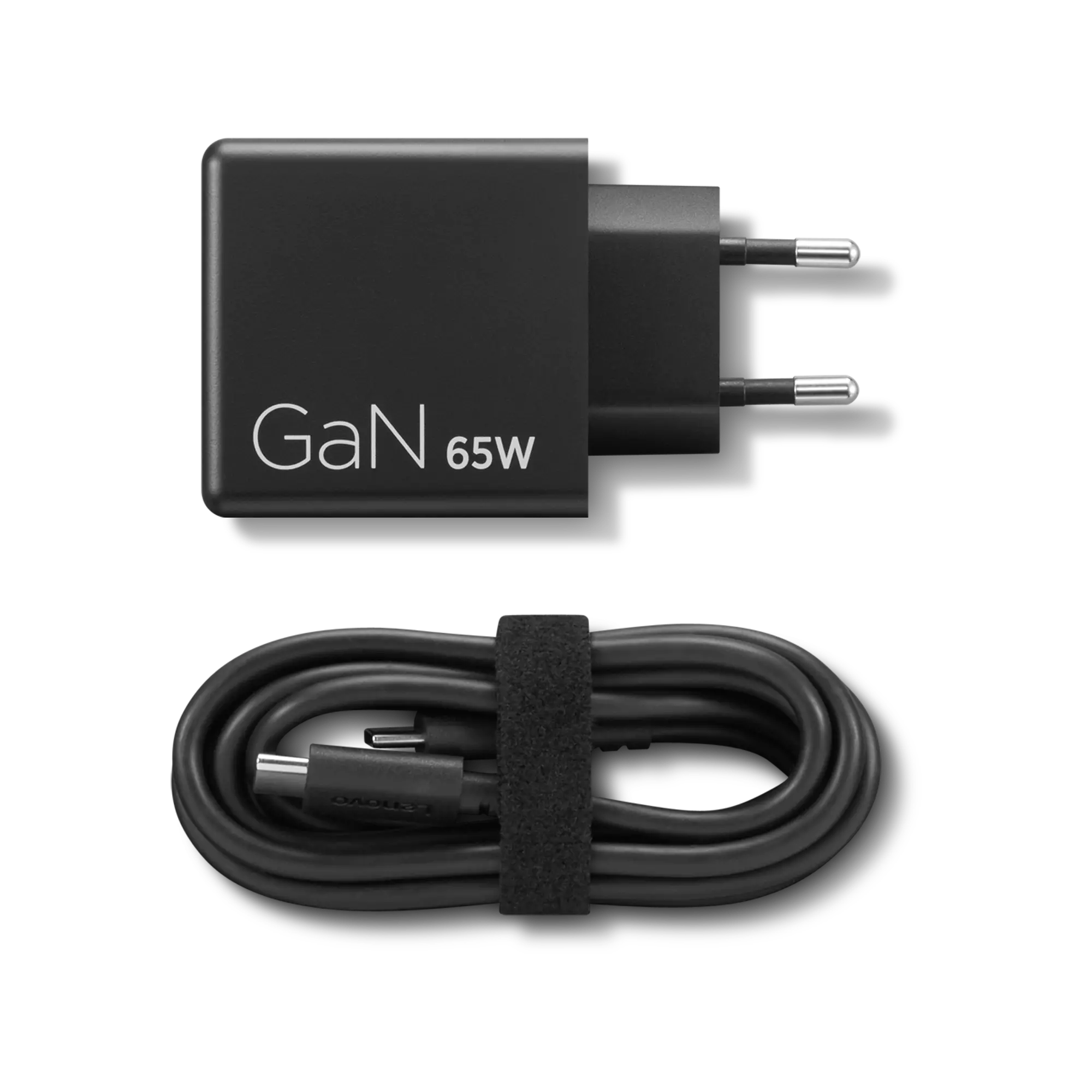 LENOVO DUAL 65W USB-C ADAPT BK - image 2