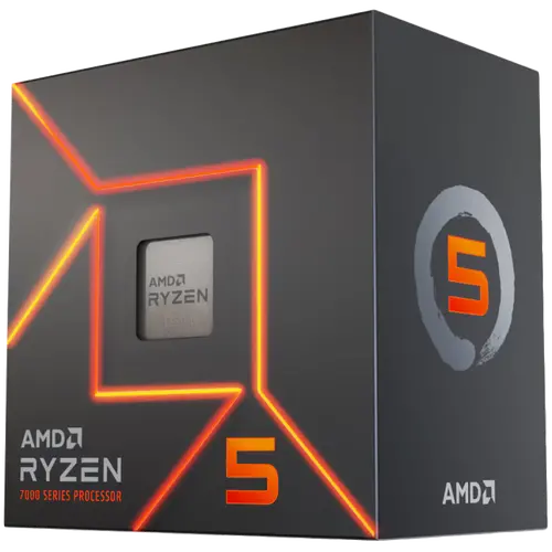 AMD CPU Desktop Ryzen 5 6C/12T 7500 (5.0GHz,38MB,65W,AM5) tray