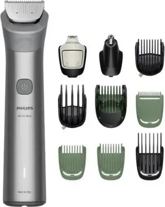 PHILIPS All-in-One Trimmer series 5000 11σε1 χρόνος ασύρματης λειτουργίας έως 120λεπτά / 60 φόρτιση Τεχνολογία BeardSense - 1